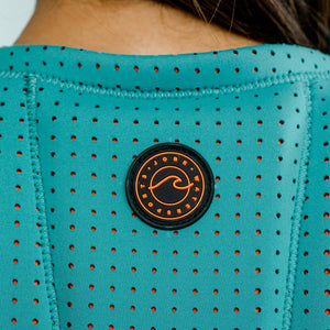 Fragment Vest Women Vintage Teal