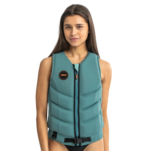Fragment Vest Women Vintage Teal