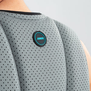 Fragment Vest Men Grey