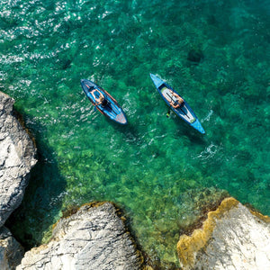 Gama Inflatable Kayak Midnight Blue