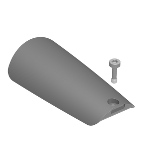 CONICAL EFOIL FUSELAGE COVER - SILVER - SPARE PART